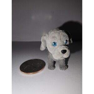 Puppy in my Pocket‎ Prunella Neapolitan Mastiff Flocked Dog Figure